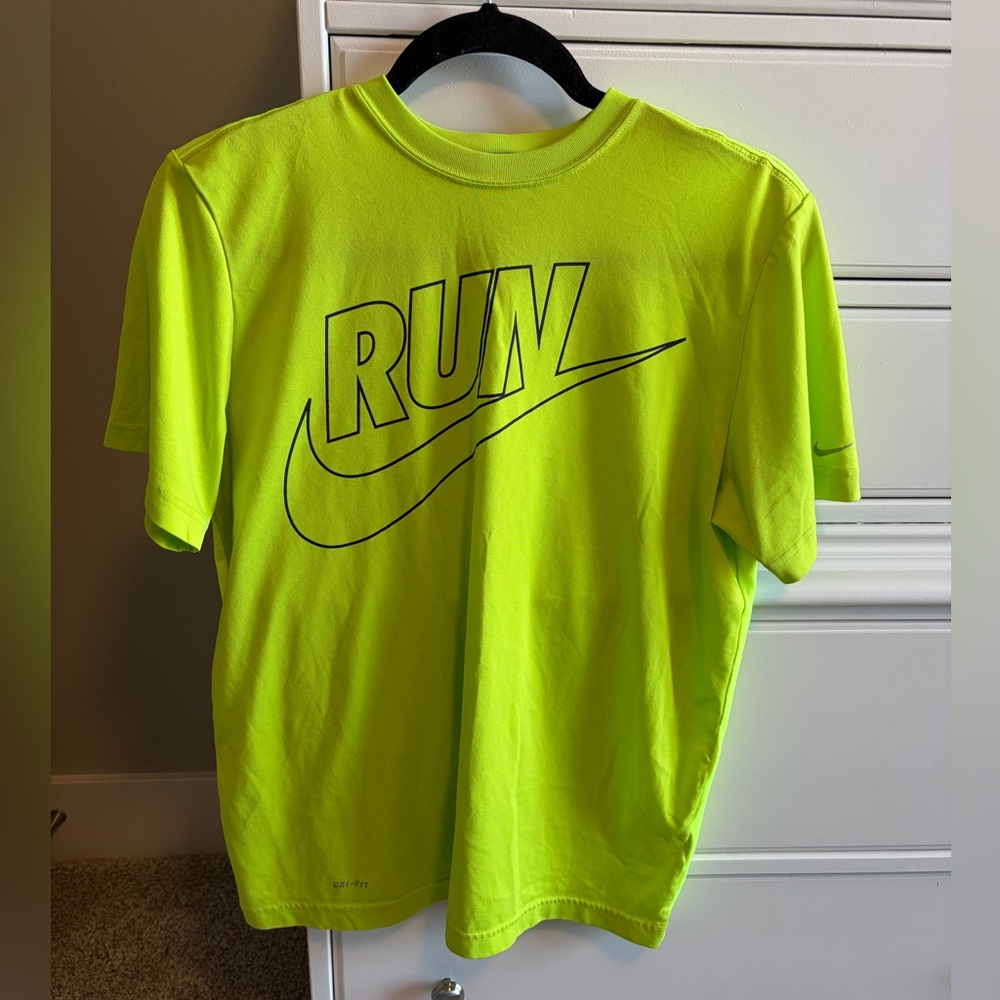 Nike Dri-FIT Neon Yellow T-Shirt